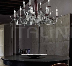 Люстра Nuage silver L8+4 Люстра Nuage silver L8+4 фабрика Euroluce Lampadari