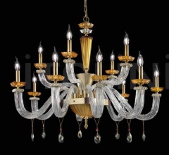 Люстра Museum L8+4+4 Люстра Museum L8+4+4 фабрика Euroluce Lampadari