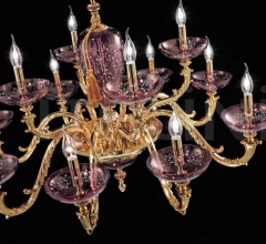 Люстра Aida L8+4 Люстра Aida L8+4 фабрика Euroluce Lampadari