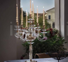 Подсвечник Alicante Clear C6+1F Подсвечник Alicante Clear C6+1F фабрика Euroluce Lampadari