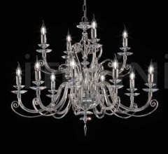 Люстра  Alicante Clear L8+4 фабрика Euroluce Lampadari