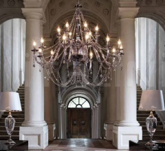 Люстра Arcobaleno L12+6 фабрика Euroluce Lampadari