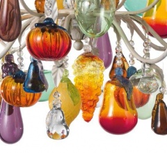 Люстра MURANO FRUIT 1325.8 B FG Люстра MURANO FRUIT 1325.8 B FG фабрика Tredici Design
