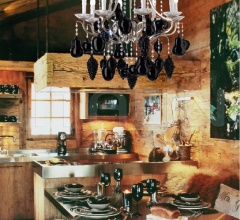 Люстра MURANO FRUIT 1315.8 FG BLACK Люстра MURANO FRUIT 1315.8 FG BLACK фабрика Tredici Design