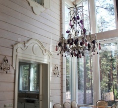 Люстра MURANO FRUIT 1325.16 FG AMETISTA Люстра MURANO FRUIT 1325.16 FG AMETISTA фабрика Tredici Design