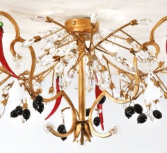 Потолочная люстра MURANO FRUIT 1369.3 F Потолочная люстра MURANO FRUIT 1369.3 F фабрика Tredici Design