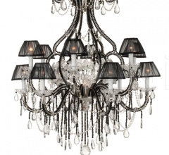 Люстра CRISTALLO 1360.13 CRAF CP BLACK Люстра CRISTALLO 1360.13 CRAF CP BLACK фабрика Tredici Design
