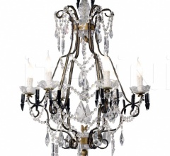 Люстра CRISTALLO 1358.6 CRA BLACK Люстра CRISTALLO 1358.6 CRA BLACK фабрика Tredici Design