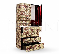 Итальянские Буфеты - Буфет-шкаф PIXEL ANODIZED Итальянские Буфеты - Буфет-шкаф PIXEL ANODIZED фабрика Boca do Lobo