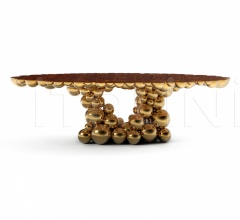 Стол обеденный NEWTON GOLD MYRTLE Стол обеденный NEWTON GOLD MYRTLE фабрика Boca do Lobo