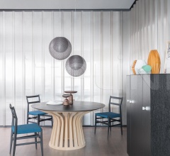 Итальянские Столовая - Стол обеденный 390 LEBEAU WOOD фабрика Cassina