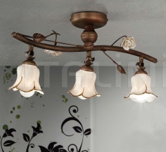 Итальянские Потолочные светильники - Потолочная люстра Firenze P1166/3 PL Итальянские Потолочные светильники - Потолочная люстра Firenze P1166/3 PL фабрика Ferroluce