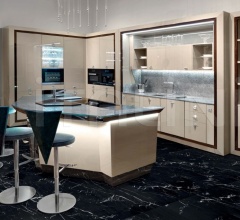 Итальянские Кухни с островом - Кухня Opera 30 Итальянские Кухни с островом - Кухня Opera 30 фабрика Brummel Cucine