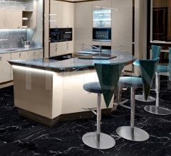 Итальянские Кухни с островом - Кухня Opera 30 Итальянские Кухни с островом - Кухня Opera 30 фабрика Brummel Cucine