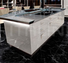 Итальянские Кухни с островом - Кухня Opera 30 Итальянские Кухни с островом - Кухня Opera 30 фабрика Brummel Cucine