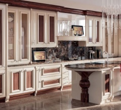 Итальянские Кухни с барной стойкой - Кухня Marmola 1 Итальянские Кухни с барной стойкой - Кухня Marmola 1 фабрика Brummel Cucine
