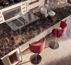 Итальянские Кухни с барной стойкой - Кухня Marmola 1 Итальянские Кухни с барной стойкой - Кухня Marmola 1 фабрика Brummel Cucine