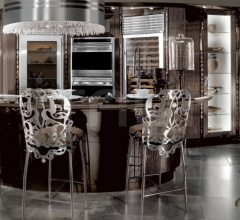 Итальянские Кухни с островом - Кухня Diamond Nera Итальянские Кухни с островом - Кухня Diamond Nera фабрика Brummel Cucine