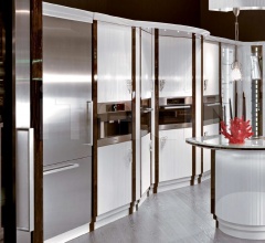 Итальянские Кухни с барной стойкой - Кухня Diamond Evo Итальянские Кухни с барной стойкой - Кухня Diamond Evo фабрика Brummel Cucine