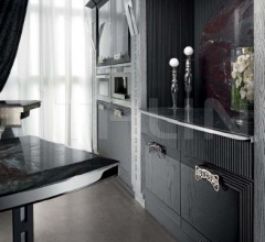 Итальянские Кухни с островом - Кухня Diamond Nera Итальянские Кухни с островом - Кухня Diamond Nera фабрика Brummel Cucine