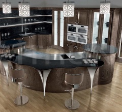 Итальянские Кухни с островом - Кухня Dolcevita Итальянские Кухни с островом - Кухня Dolcevita фабрика Brummel Cucine