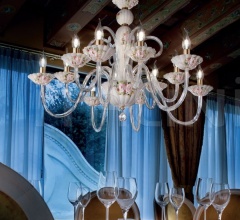 Итальянские Свет - Люстра Monza C1305/12 LA Итальянские Свет - Люстра Monza C1305/12 LA фабрика Ferroluce