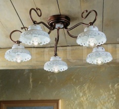 Итальянские Потолочные светильники - Потолочный светильник Perugia C704/5 PL Итальянские Потолочные светильники - Потолочный светильник Perugia C704/5 PL фабрика Ferroluce