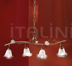 Итальянские Свет - Подвесная люстра Siena C1187/4 SO фабрика Ferroluce