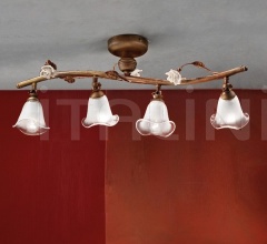 Итальянские Потолочные светильники - Потолочная люстра Siena C1186/4 PL Итальянские Потолочные светильники - Потолочная люстра Siena C1186/4 PL фабрика Ferroluce