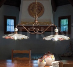 Итальянские Свет - Подвесная люстра Sirmione C1515 BL фабрика Ferroluce