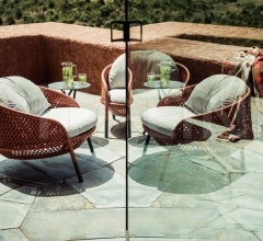 Кресло Ahnda Lounge chair фабрика Dedon