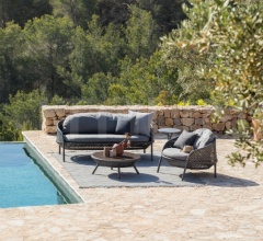 Кресло Ahnda Lounge chair фабрика Dedon