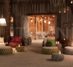 Пуф Dala Stool Пуф Dala Stool фабрика Dedon