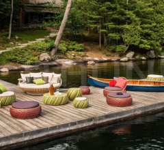 Пуф Dala Stool Пуф Dala Stool фабрика Dedon