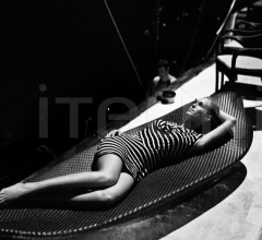 Шезлонг Leaf Beach chair XS Шезлонг Leaf Beach chair XS фабрика Dedon