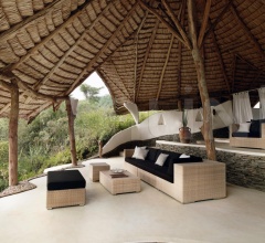 Кресло Lounge chair фабрика Dedon