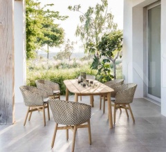 Стол обеденный Mbrace Dining Table фабрика Dedon