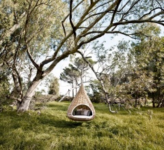 Диван Nestrest Hanging lounger фабрика Dedon