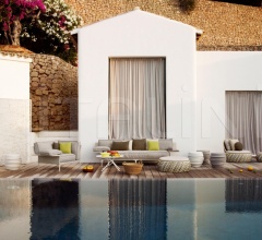 Модульный диван Rayn фабрика Dedon