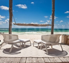 Кресло Seashell Lounge Chair фабрика Dedon