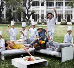 Скамья Slim Line Bench фабрика Dedon