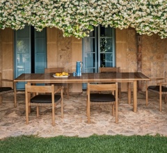 Стол обеденный Tibbo Dining table фабрика Dedon