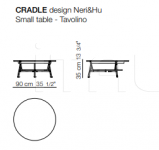 Кофейный столик Cradle Arflex