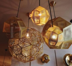 Подвесной светильник ETCH BRASS PENDANT 50CM Подвесной светильник ETCH BRASS PENDANT 50CM фабрика Tom Dixon