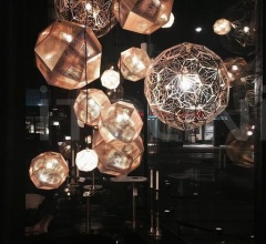 Подвесной светильник ETCH BRASS PENDANT 50CM Подвесной светильник ETCH BRASS PENDANT 50CM фабрика Tom Dixon
