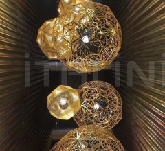 Подвесной светильник ETCH BRASS PENDANT 50CM Подвесной светильник ETCH BRASS PENDANT 50CM фабрика Tom Dixon