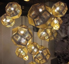 Подвесной светильник ETCH BRASS PENDANT 50CM Подвесной светильник ETCH BRASS PENDANT 50CM фабрика Tom Dixon