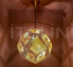 Подвесной светильник ETCH BRASS PENDANT 50CM Подвесной светильник ETCH BRASS PENDANT 50CM фабрика Tom Dixon