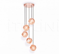 Люстра ETCH MINI CHANDELIER COPPER Люстра ETCH MINI CHANDELIER COPPER фабрика Tom Dixon