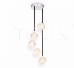 Люстра ETCH MINI CHANDELIER SOFT SILVER Люстра ETCH MINI CHANDELIER SOFT SILVER фабрика Tom Dixon